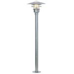 Nordlux Lønstrup 32 Lámpara de pedestal Acero y Vidrio Gris | 320mm - IP44 - Apta para E27