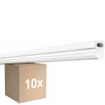 Multipack 10x Ledvance Pantalla LED Linear Compacto High Output 10W 1000lm - 830 Luz Cálida | 60cm
