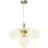 Nordlux Colgante de luz Ivona 4x E27 Latón - Metal | Max. 28W
