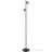 Nordlux Omari Lámpara de pie Metal Negro 6.4W 320lm - 827 Luz Muy Cálida | Touch Regulable