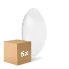 Multipack 5x Ledvance Surface Circular 350 Blanco 18W 1440lm - 840 Blanco Frio | IP44 - Reemplazo 2x18W